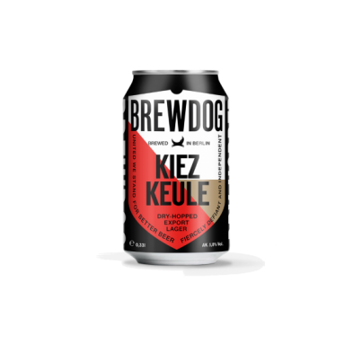 Brewdog Kiez Keule Lager Lata 0.33L - Hecho en Berlin