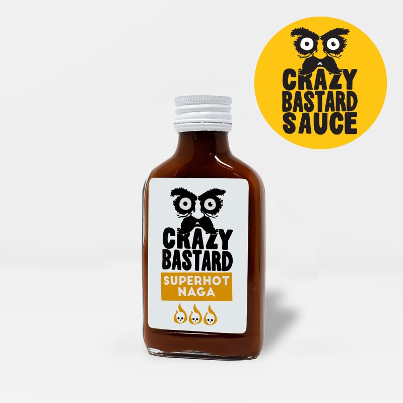 Superhot Naga Fermented Chili Sauce - Crazy Bastards