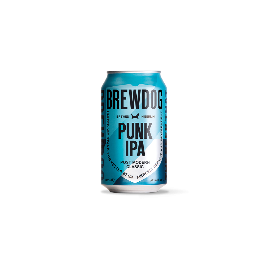 BrewDog Punk IPA Can 0.33L Brewed in Berlin