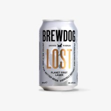 BrewDog Lost Lager Can 0.33L Brewed in Berlin