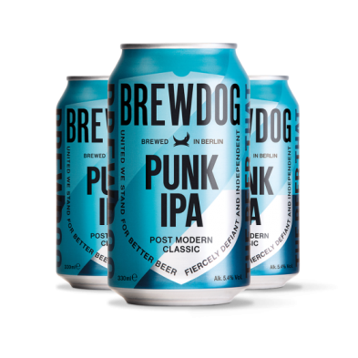 Cerveza Brewdog Punk IPA 0.33L Lata (desde Alemania)