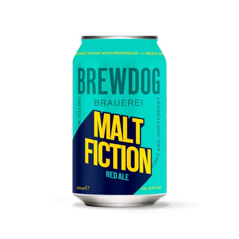 BrewDog Malt Fiction Can 0.33L Brewed in Berlin