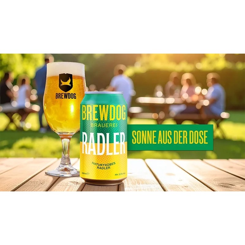 Cerveza Brewdog Radler 0.33L Lata