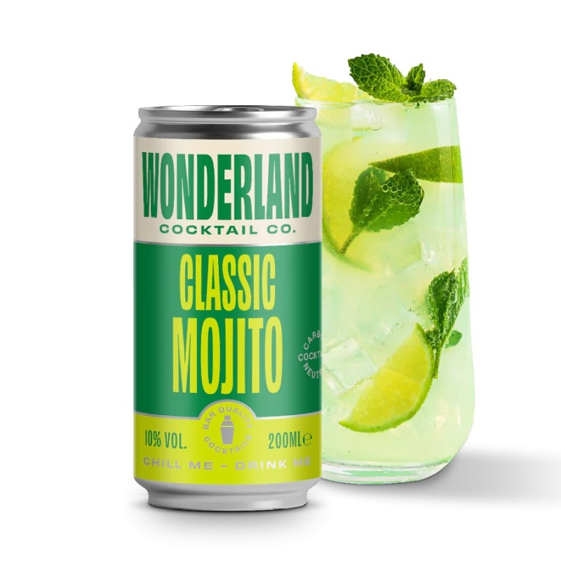 Wonderland cocktail Classic Mojito 200ML Dose