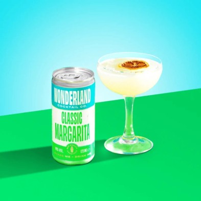 Wonderland Cocktail Classic Margarita Can 125ml