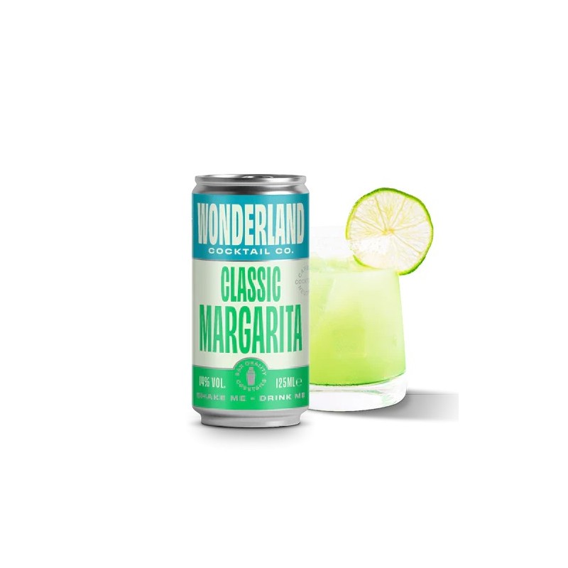 Wonderland Cocktail Classic Margarita 125ml Can - Brewdog