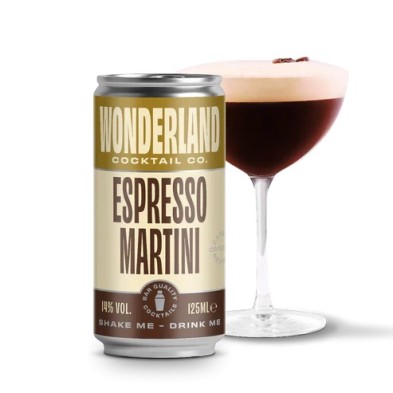 Wonderland Cocktail Espresso Martini Can 125ml - Brewdog