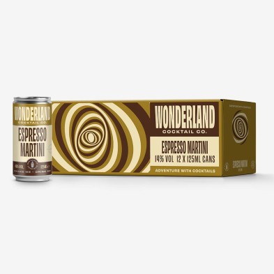 Cocktail Wonderland Espresso Martini 125ml Lata