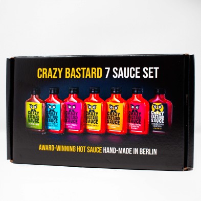 Classics Box - 7 Salsas Picantes - Crazy Bastard