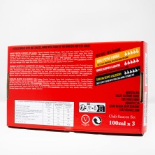 Verz Hot Box - 3 Hot Sauce Set - Crazy Bastard