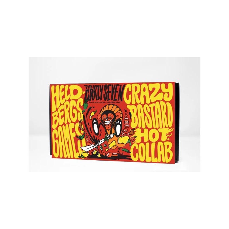 The Crazy Seven - 7 Hot Sauce Fun Pack - Crazy Bastard