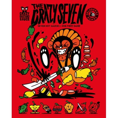 The Crazy Seven - 7 Hot Sauce Fun Pack - Crazy Bastard