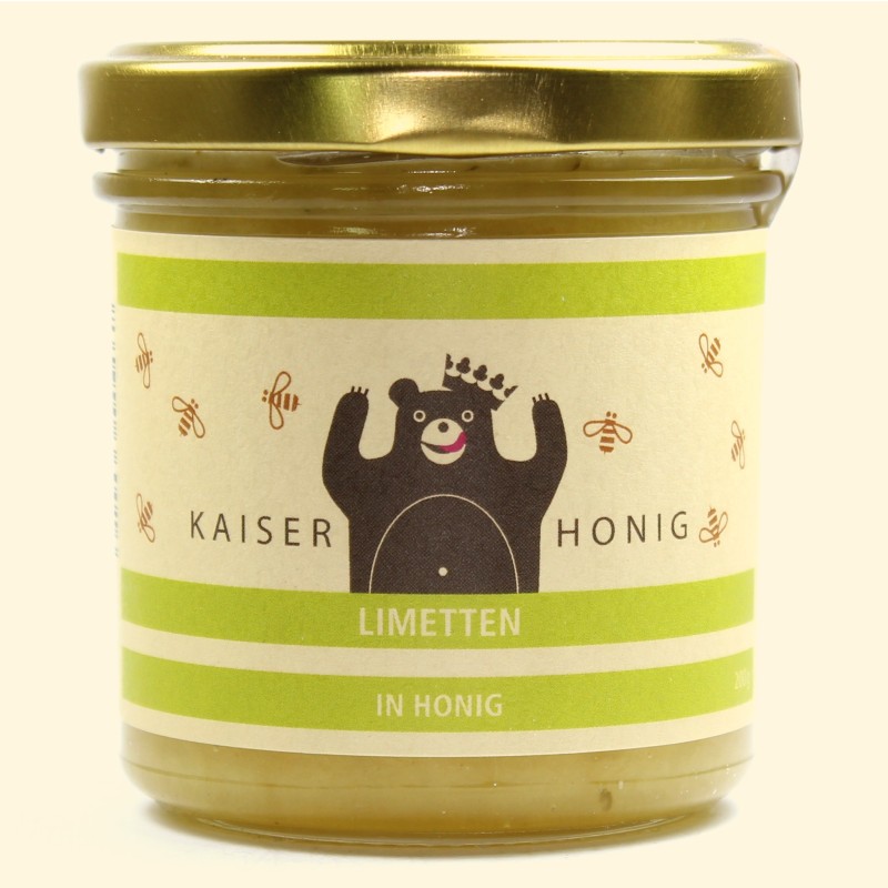 Crema de lima y miel