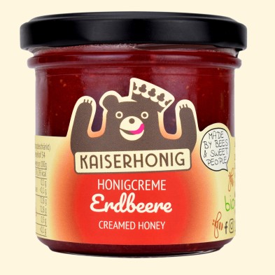 Erdbeere - Honigcreme