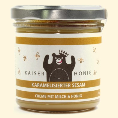 Sesame Caramel Milk Cream