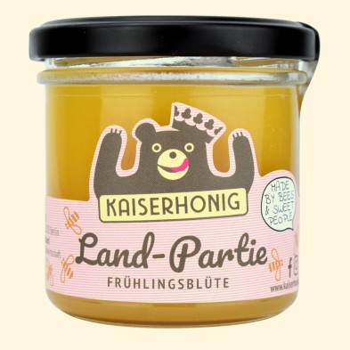 Land-Partie Berlinhonig Frühlingsblüten Groß