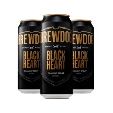 Cerveza Brewdog Black Heart 0.44L Lata