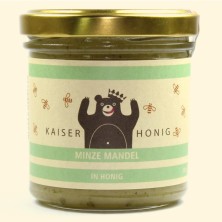 Crema de miel almendras y menta - Kaiser Honig