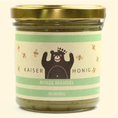 Crema de miel almendras y menta - Kaiser Honig