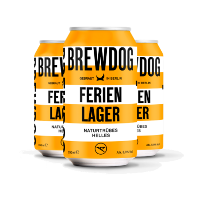 BrewDog Condor Ferien Lager Can 0.33L Brewed in Berlin