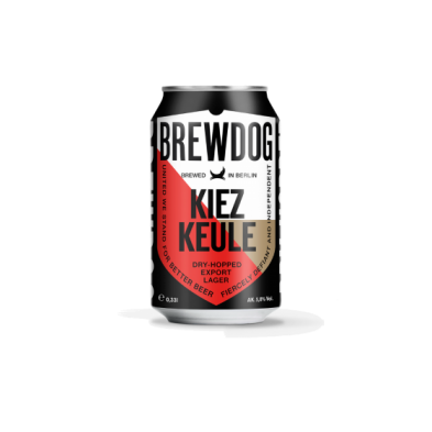 Brewdog Kiez Keule 0.33L Dosen Paket Lager Gebraut in Berlin
