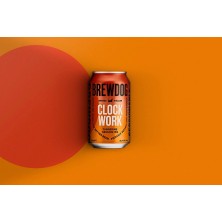 Brewdog Clockwork Tangerine Can 0.33L Brewed in Ellon