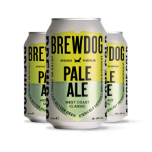 Brewdog Pale Ale 0.33L Dosen Paket Lager Gebraut in Berlin