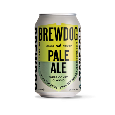 Brewdog Pale Ale 0.33L Dosen Paket Lager Gebraut in Berlin