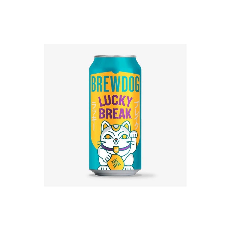 BrewDog Lucky Break Can 0.44L Brewed in Ellon