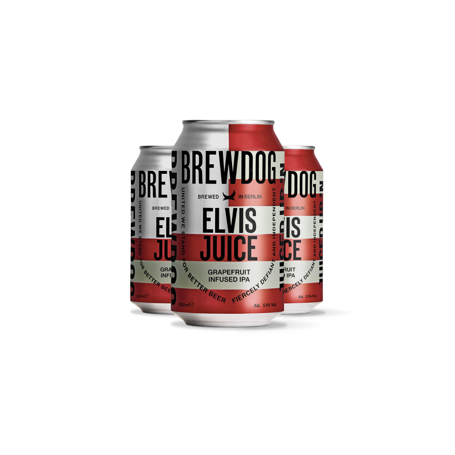 BrewDog Elvis Juice IPA 0.33L Can Gebraut in Berlin