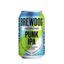 BrewDog Gluten Free Punk IPA 0.33L Dose Gebraut in Elon