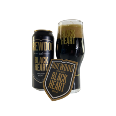 Cerveza Brewdog Black Heart 0.44L Lata