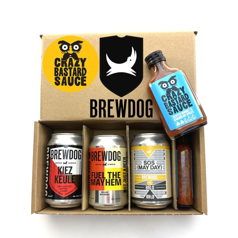 Pack Grill Crazy Bastard + Brewdog - Scotch