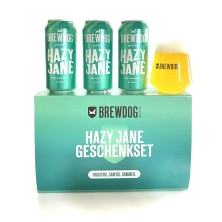 BrewDog Hazy Jane Geschenkset mit Glas