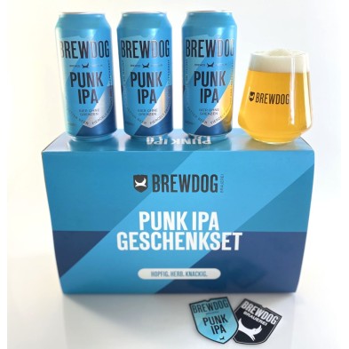 BrewDog Punk IPA gift set with Glass