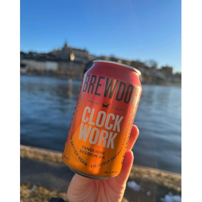 Brewdog Clockwork Tangerine Can 0.33L Brewed in Ellon
