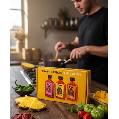 Bestsellers Box - 3 Sauce Set - Crazy Bastard