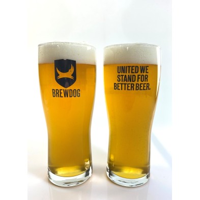 BrewDog Glass 40 cl - United We Stand For Better Beer