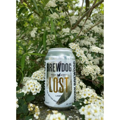Cerveza Brewdog Lost Lager 0.33L Lata (desde Alemania)