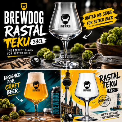 BrewDog Teku Glass 33 cl – United We Stand For Better Beer