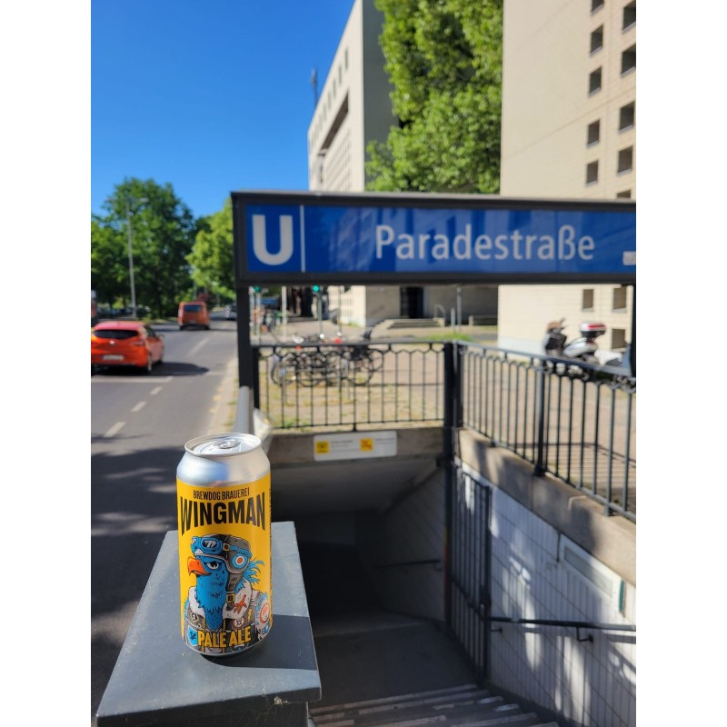 Cerveza Brewdog Wingman 0.44L Lata (desde Alemania)