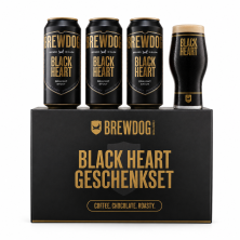 BrewDog Black Heart Gift Set with Glass
