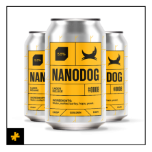 Cerveza Brewdog Nanodog 0008 Lager Deluxe 0.33L Lata