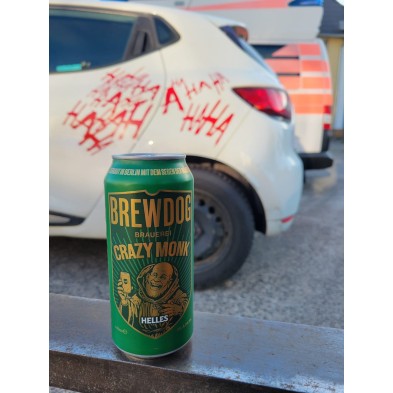 Cerveza Brewdog Crazy Monk 0.44L Lata