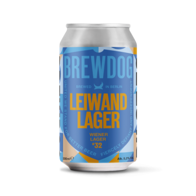 Cerveza Brewdog Berlin Pilot 32 Leiwand Lager 0.33L Lata
