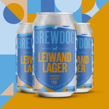 BrewDog Berlin Pilot 32 Leiwand Lager Can 0.33L Brewed in Berlin