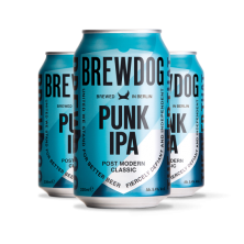 BrewDog Punk IPA 0.33L Dosen Paket Gebraut in Berlin