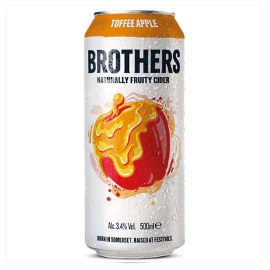 Brothers Cider Tofee Apple Can 0,5L