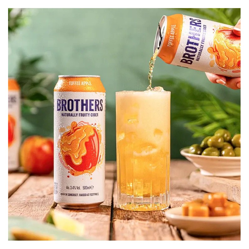 Brothers Cider Tofee Apple Can 0,5L