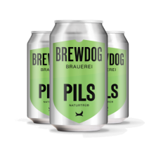 BrewDog Pils 0.33L Dosen Paket Gebraut in Berlin